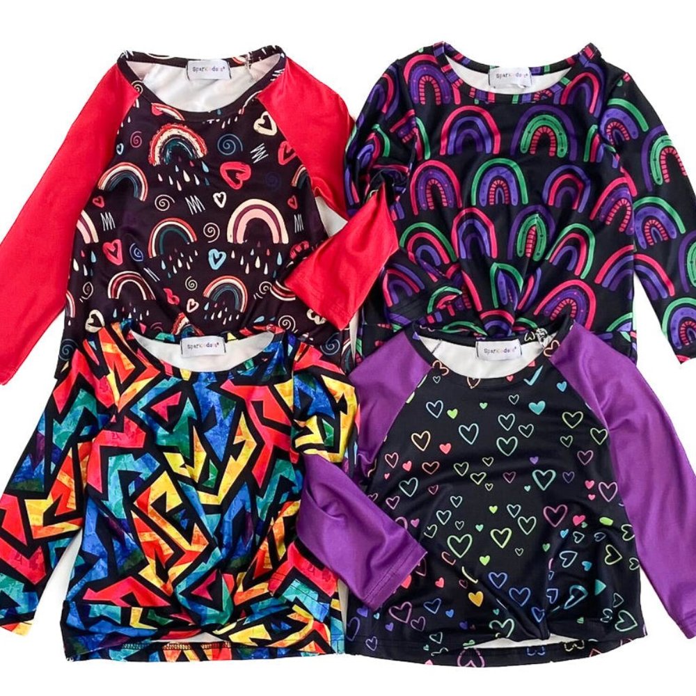 Neon Love Raglan - Picture 6 of 6